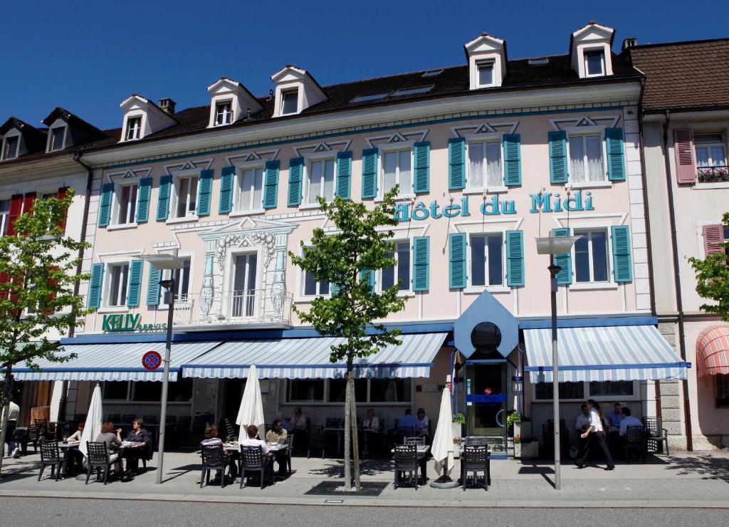 Hotel Du Midi Delémont Extérieur photo
